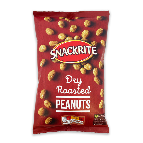 Snackrite Dry Roasted Peanuts 600g